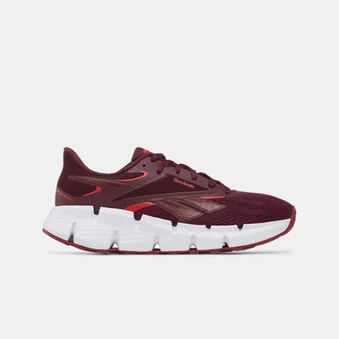 Reebok Zig Dynamica 6 Sneaker, Black Cherry/Retro Red/Luxe Grey, 38,5 EU, Black Cherry