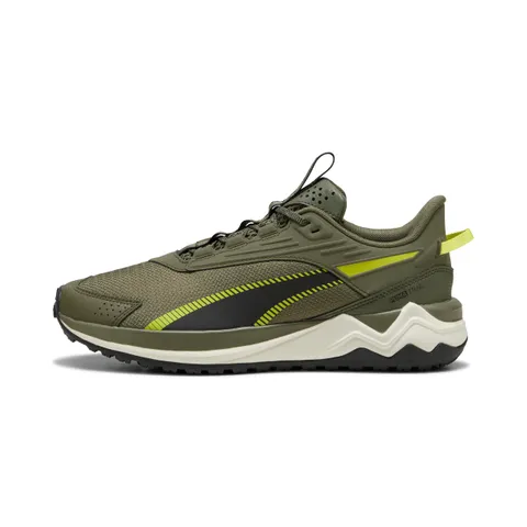 Puma Extend Lite - Scarpe da Corsa Unisex, Colore: Verde Loden/Nero/Lime, Taglia 42