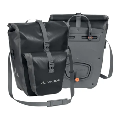 Vaude Aqua Back - Borsa per Bicicletta, 2 Borse per la Ruota Posteriore (2 x 24 l)