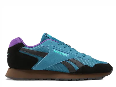 Reebok Glide, Scarpe da Ginnastica Unisex - Adulto, Escape Blue/Utility Brown/Black, 40 EU