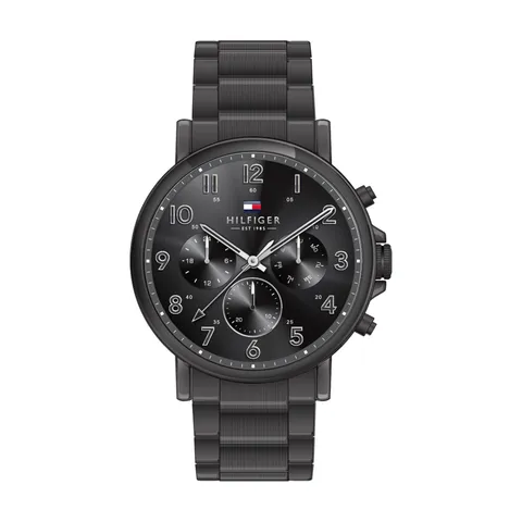 Tommy Hilfiger Orologio Analogico Multifunzione al Quarzo da Uomo con Cinturino in