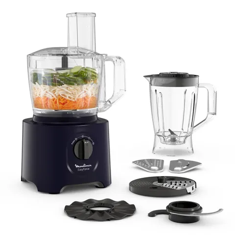Robot da cucina multifunzione Moulinex Easy Force, 800 W, 25 funzioni, 2 velocità +