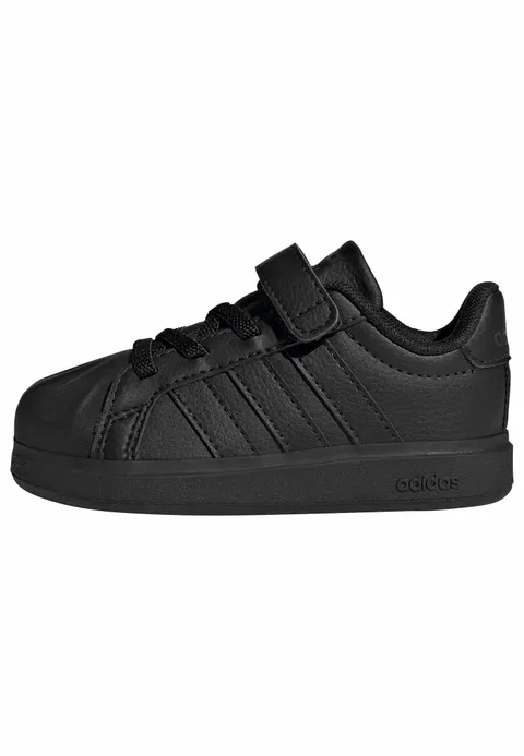 adidas Unisex - Bimbi 0-24 Streettalk Infants Shoes, Core Black/Core Black/Carbon, 24 EU