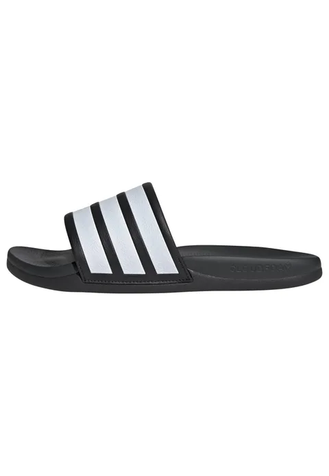 adidas Unisex - Adulto Adilette Comfort 2.0 Slides Sandal, Core Black/Ftwr White/Carbon
