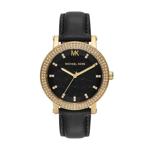 Michael Kors Orologio Corey da donna, Movimento al quarzo a tre lancette con cinturino in