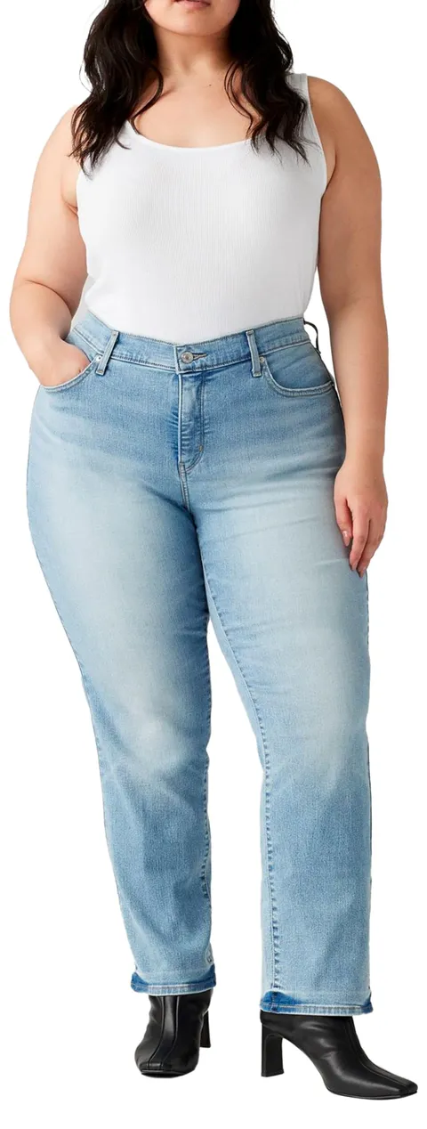 Levi's Women's Plus Size 314 Shaping Straight Jeans