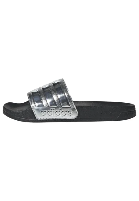 adidas Unisex - Adulto Adilette Shower Slides Sandal, Core Black/Silver Met./Silver Met., 37 EU