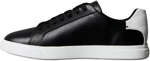 Calvin Klein Low PRO Cup Laceup Lth Moire Hw0Hw02845, Basso Top Donna, Black (Black/Bright White), 36 EU
