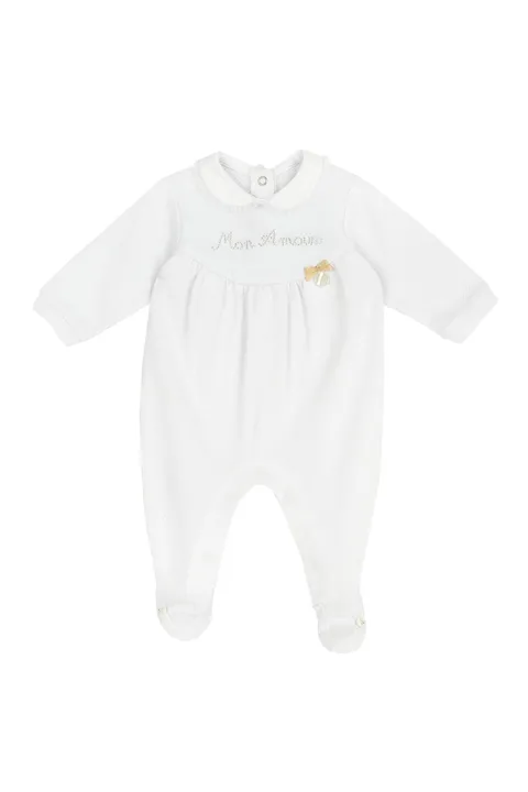 Chicco, Tutina Neonata, Tutina in Morbido e Leggero Cotone, con Comoda Apertura sulla