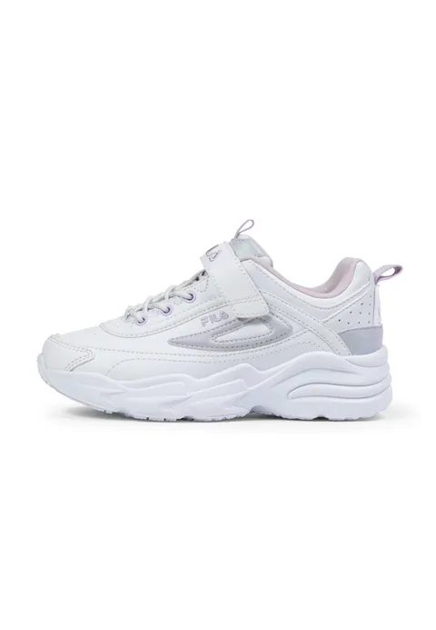 Fila Skye V Kids Sneaker da Bambina, Bianco Iridescente, 30 EU