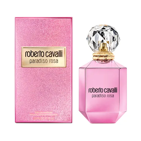 Roberto Cavalli Paradiso Rosa, Eau de Parfum, Profumo Floreale, 75 ml