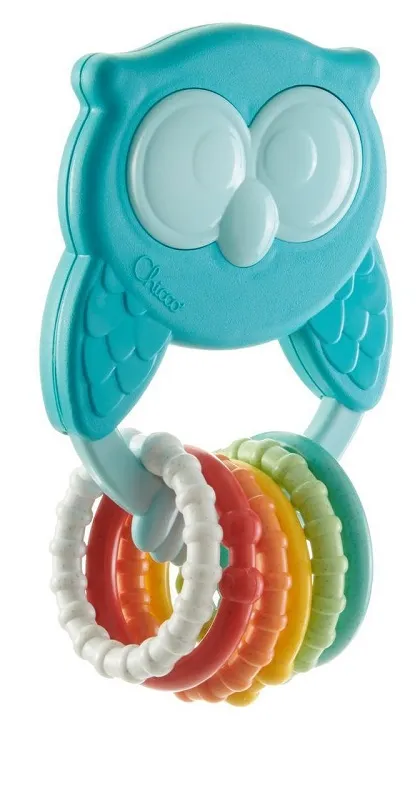 Chicco Gufo Trillino Attività Eco+ 3-18 Mesi Blu
