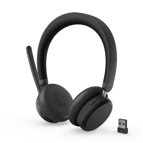 Lenovo Dual-Mode Wireless ANC Headset 6550 USB-A certificate Teams, cuffie Bluetooth 5.3