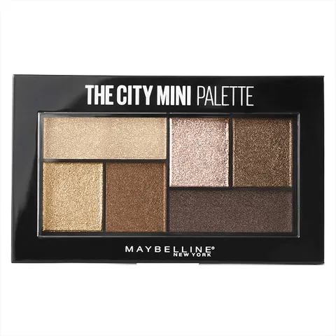 Maybelline The City Mini Palette, Pigmenti Puri per un Colore Intenso in una Sola