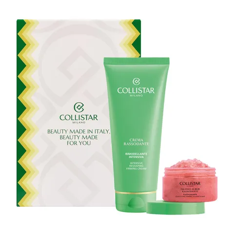 Collistar Cofanetto Regalo Corpo, Crema Rassodante 200 ml e Talasso Scrub Rassodante 150
