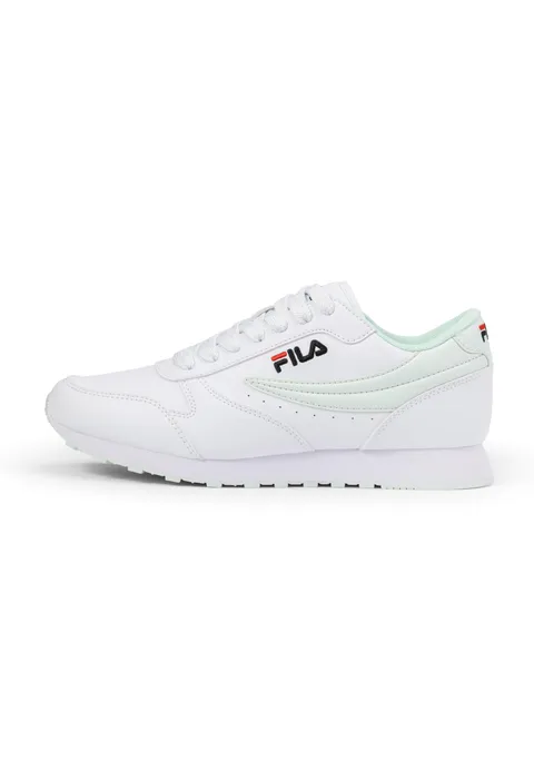 FILA Orbit Wmn, Sneaker Donna, Bianco White Brook Green, 38 EU Stretta
