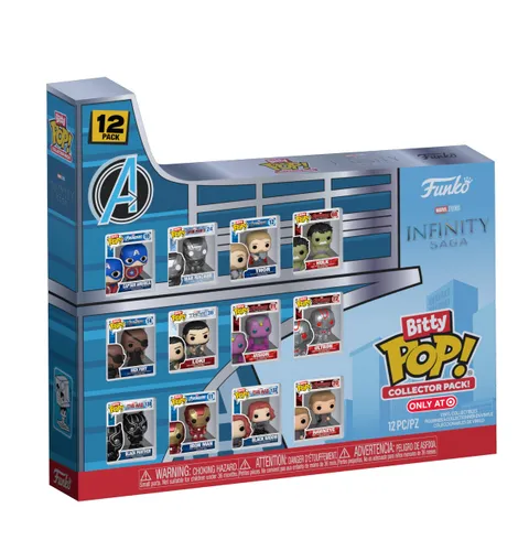 Funko Bitty POP! Marvel: Infinity Saga - 12 Piece - Multipack - Figura in vinile da