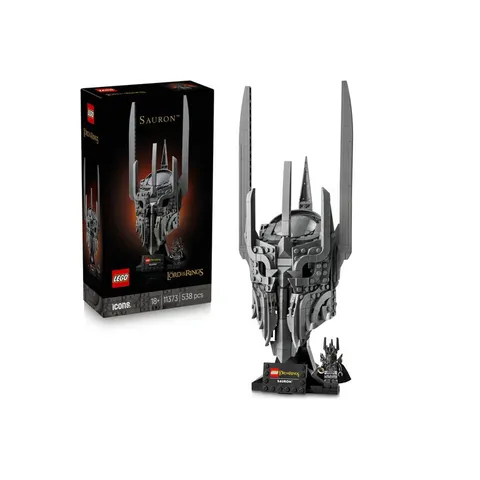 LEGO Icons Il Signore degli Anelli: Elmo di Sauron - Kit di Modellismo da Esposizione per