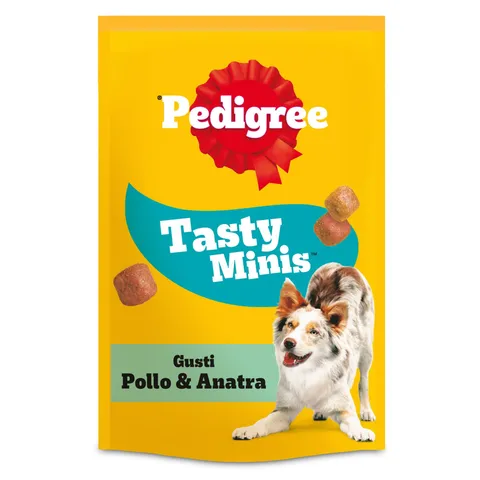Pedigree Tasty Minis Snack Cane Pollo Anatra (6 x 130g)