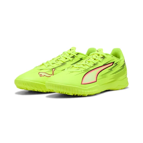 Puma Ultra 6 Play TT - Scarpa da Calcio Unisex, Colore: Giallo Alert Nero-incandescente