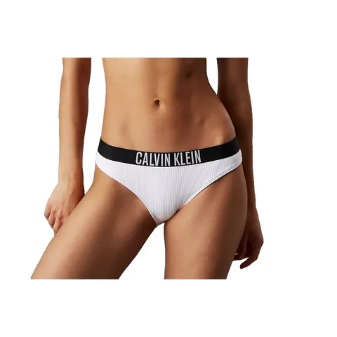 Calvin Klein Bikini Kw0Kw02752, Slip da Bagno, Donna, Bianco (Brilliant White), S