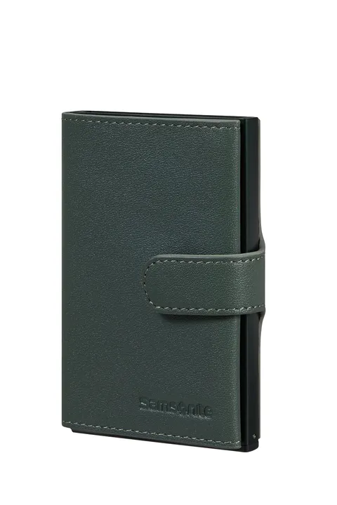 Samsonite ALU FIT SLG - portafoglio, 10,2 cm, verde (edera arrampicata)