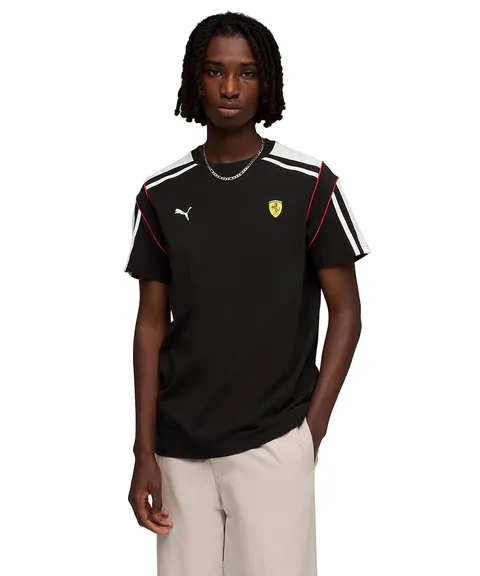 PUMA T-Shirt Scuderia Ferrari MT7 da Uomo XXL, Black