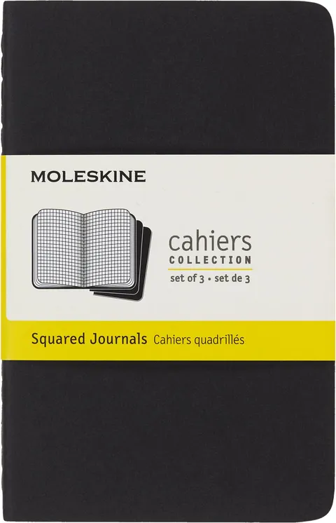 Moleskine Cahier Journal, Set di 3 Quaderni con Pagine a Righe, Copertina in Cartone con