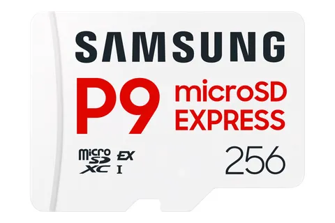Samsung Memorie P9 Express Scheda MicroSD, Compatibile con Nintendo Switch 2 da 256 GB