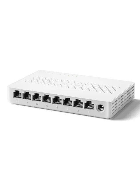 Tenda Ethernet Switch 2.5 Gigabit 8 Porte Switch di Rete LAN(Plug & Play, Unmanaged