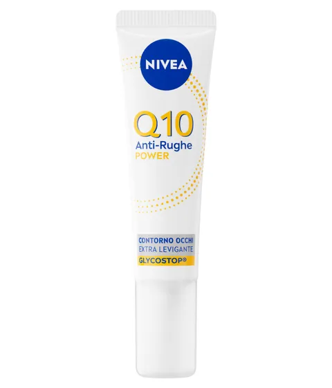 Nivea Q10 Anti-Rughe Power Contorno Occhi Levigante 15 ml, Contorno occhi antirughe e