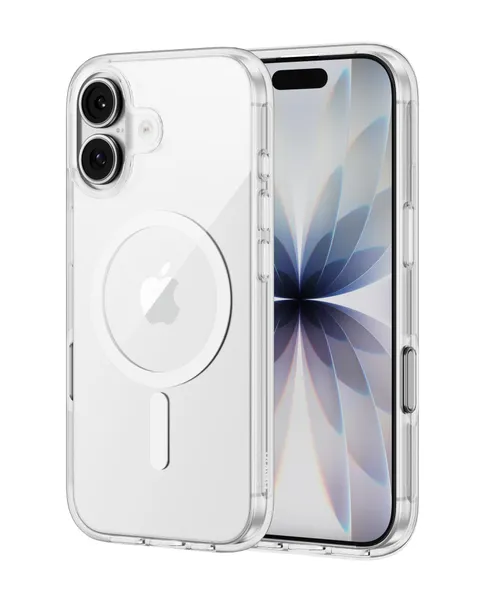 Belkin SheerForce Clear Cover per iPhone 17 Compatibile con MagSafe, Design Sottile e