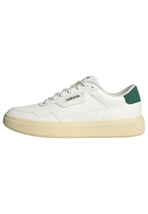 adidas Uomo Park St 2.0 Shoes, Core White/Grey Five/Collegiate Green, 46 2/3 EU