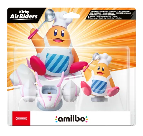 Amiibo Cuoco Kawasaki e Stella hop - Kirby Air Riders