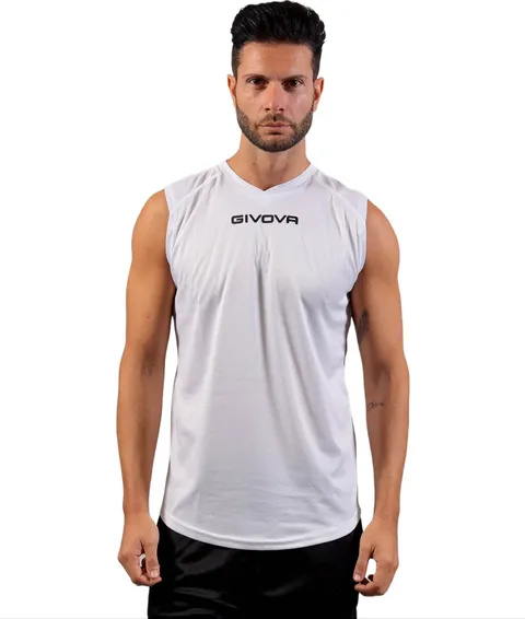 Givova Shirt Smanicato One Bianco