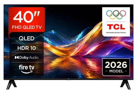 TCL 40V5D - Smart TV QLED Full HD HDR da 40" con Fire TV