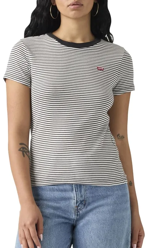 Levi's 2 Confezioni da 2 Pezzi Essential SS Tee, 2 Confezioni di tè Girocollo, XS