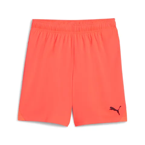 PUMA teamGOAL Shorts Jr, Pantaloncini Lavorati a Maglia Unisex - Bambini, Neon Sun-PUMA