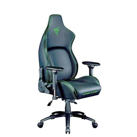 Razer Iskur - Sedia Da Gaming Con Supporto Lombare Integrato, Finta Pelle Multistrato