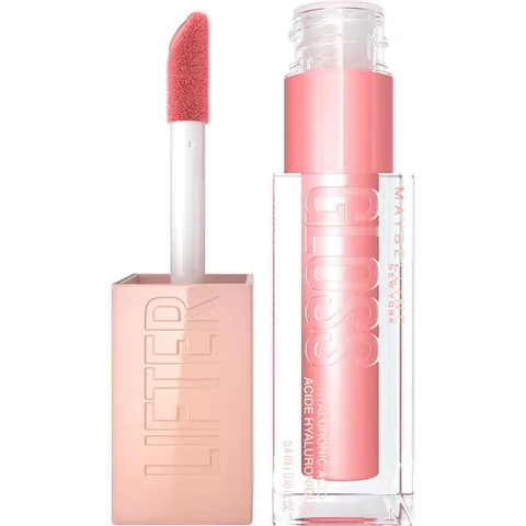 Maybelline New York Lifter Gloss, Lucidalabbra con acido ialuronico, Effetto rimpolpante