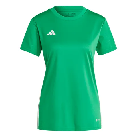 adidas Donna Tabela 23 Jersey Shirt, Team Green/White, L