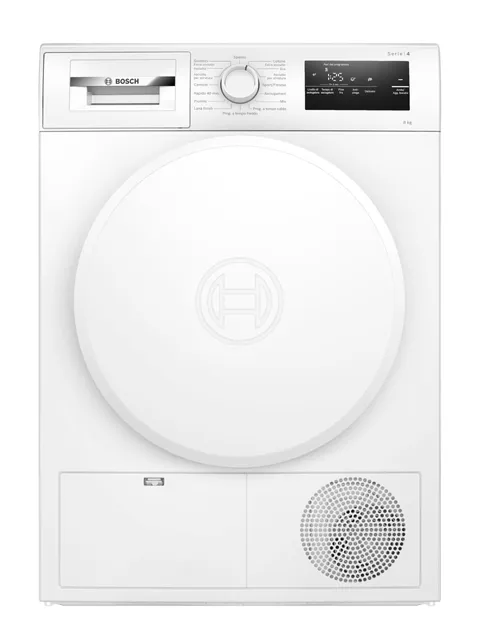 Bosch WTH83208II Serie 4 Asciugatrice a pompa di calore 8kg Bianco Classe E
