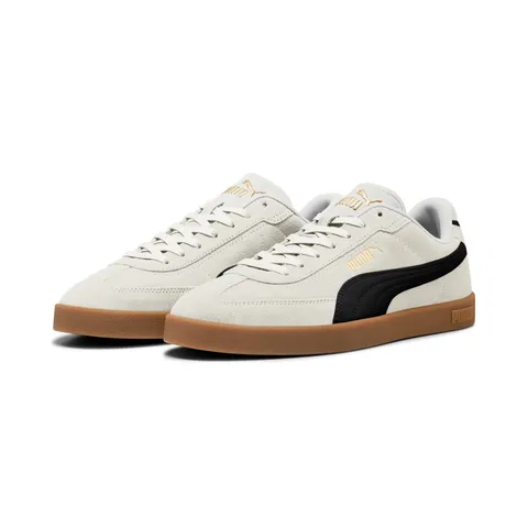 Puma Puma Club II Era - Sneaker Unisex in Pelle Scamosciata, Vapor Gray Puma Black Gum
