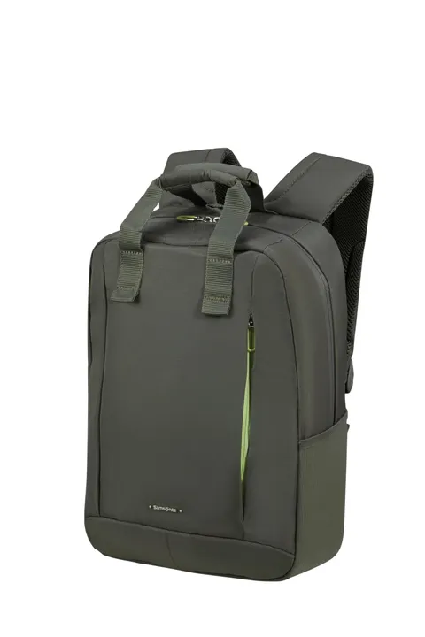 Samsonite Guardit Classy - Zaino per laptop con manici 14,1", 38 cm, 15,5L, Verde