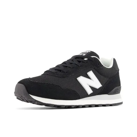 New Balance 515, Scarpe da Ginnastica Uomo, Nero (Black/White/Aluminum Grey), 40.5 EU