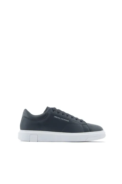 Armani Exchange Venice Con Logo Ricamato Sulla Suola Della Piattaforma, Scarpe da