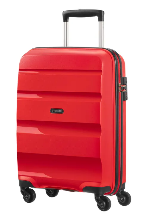 American Tourister Bon Air - Spinner S, Bagaglio a Mano, 55 cm, 31.5 L, Rosso (Magma Red)