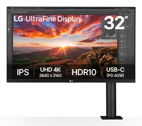 LG Monitor 32" Ultra HD 4K IPS