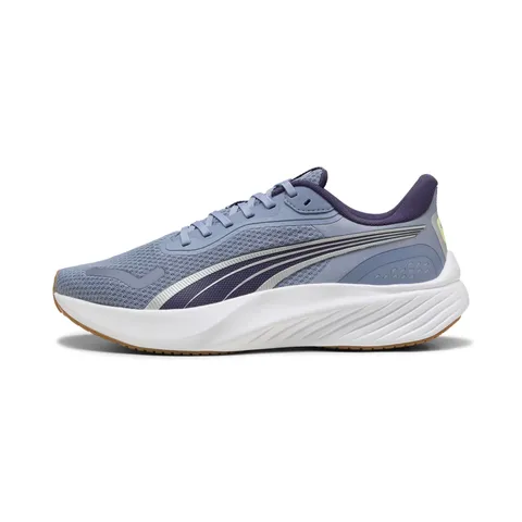 Puma Scarpe da Corsa Unisex Pounce Lite su Strada, Grigio Cielo-Prugna-Mela Spritz, 39,5