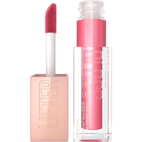 Maybelline New York Lifter Gloss, Lucidalabbra con acido ialuronico, Effetto rimpolpante